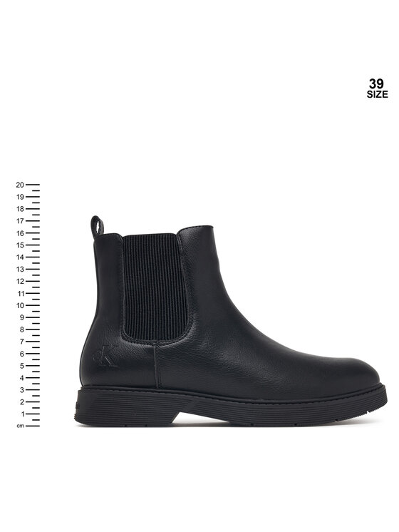 Calvin Klein Calvin Klein Čizme Chelsea Boot V3X5-83498-1355 D Crna