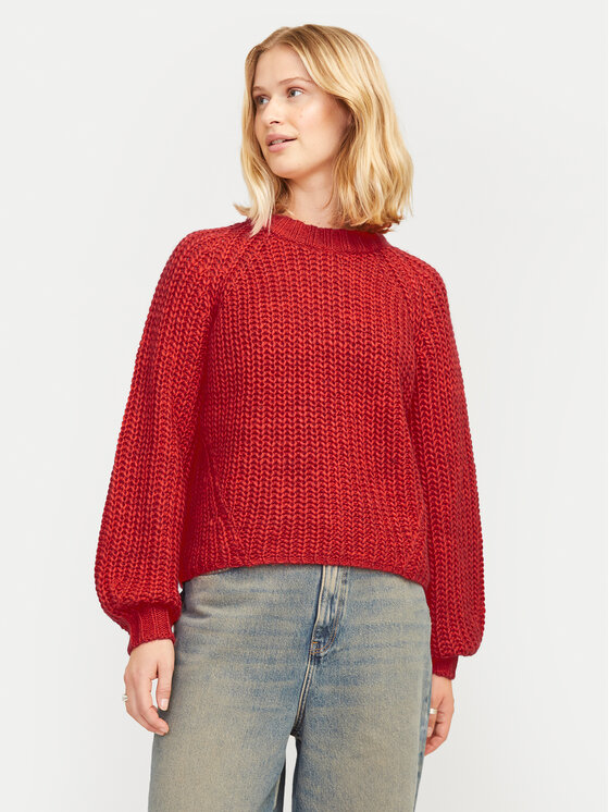 JJXX Sveter Kelly 12255364 Červená Regular Fit