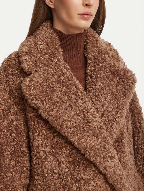 HUGO HUGO Blană sintetică Malite-1 50570962 Maro Oversize