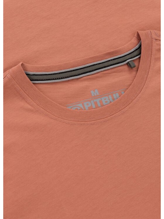 PITBULL PITBULL T-Shirt Koszulka męska PLANET SURF 3XL Pomarańczowy Regular Fit