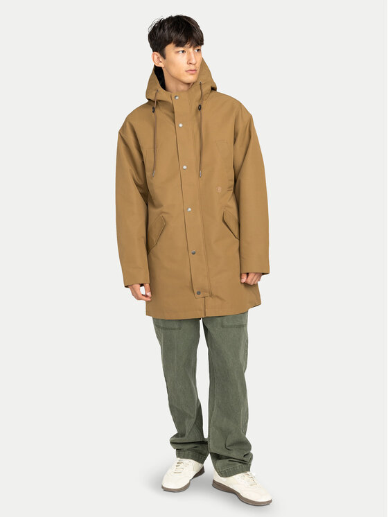 Element Element Parka Fishtail ELYJK00270 Smeđa Regular Fit