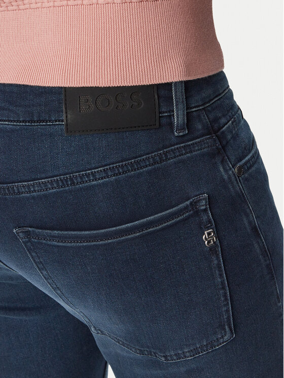 BOSS BOSS Blugi P-Delaware 50566914 Bleumarin Slim Fit