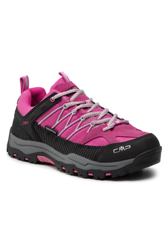 CMP CMP Trekkingi Rigel Low Trekking Shoe Kids Wp 3Q54554J Różowy
