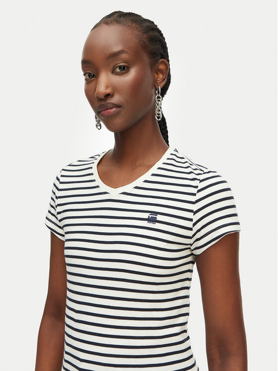 G-Star Raw G-Star Raw T-shirt Eyben D24533-D244 Bianco Regular Fit