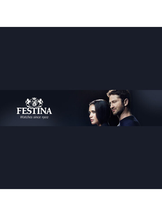 Festina Festina Zegarek F16940-G Srebrny