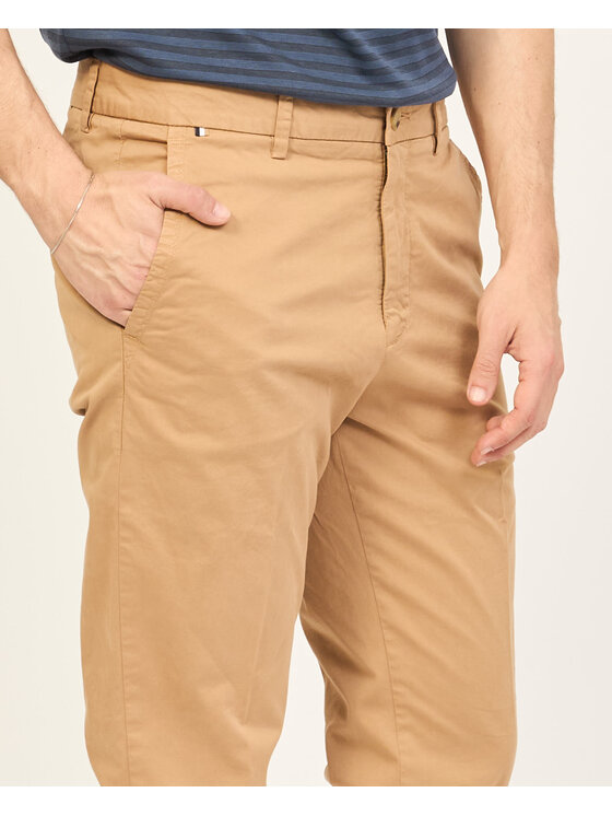 BOSS Boss Pantaloni di tessuto 50505392 Beige Regular Fit