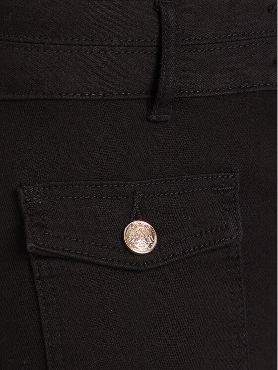 Morgan Morgan Džínsy 241-POLEN Čierna Bootcut Fit
