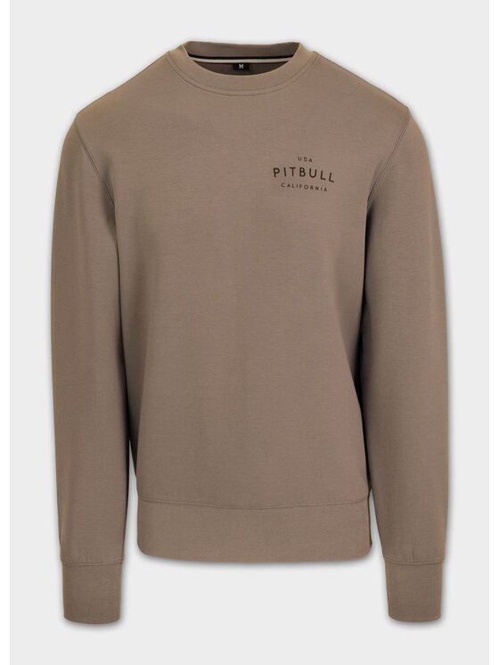 PITBULL PITBULL Bluza SAMPSON Brązowy Regular Fit