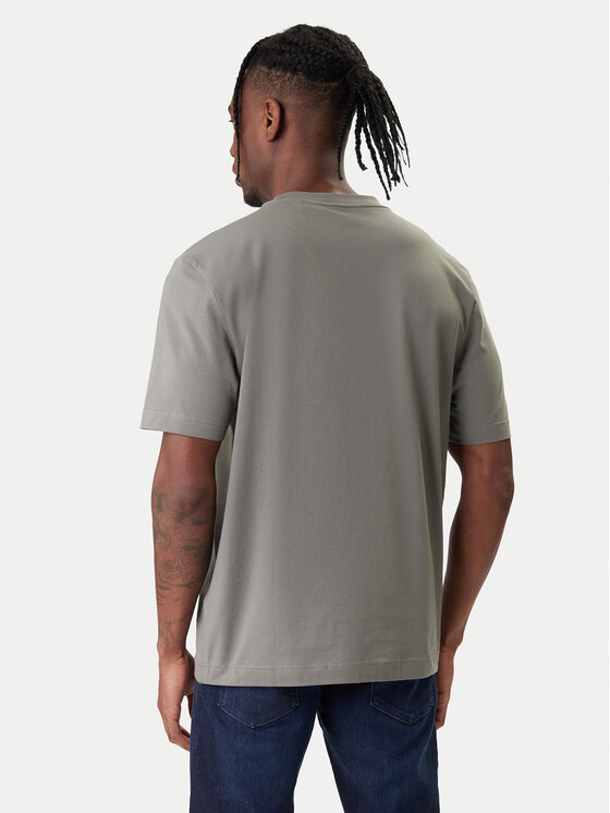 BOSS BOSS Tricou Tchup 50473278 Gri Relaxed Fit