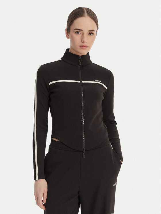 Guess Guess Majica dugih rukava V6GQ04 K2911 Smeđa Regular Fit