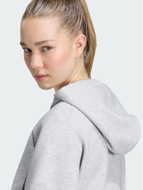 adidas adidas Bluza 163240 Szary Loose Fit
