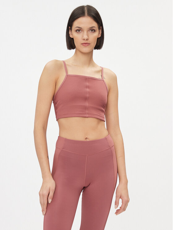 Reebok Top Yoga Performance IM4046 Ružová Fitted Fit