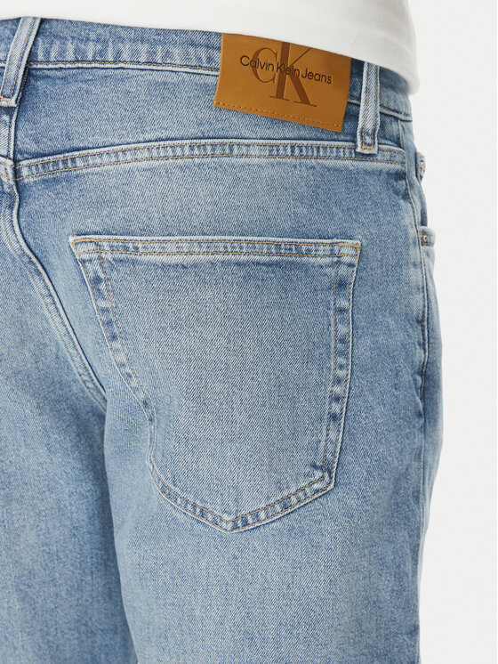 Calvin Klein Jeans Calvin Klein Jeans Traperice J30J327174 Plava Tapered Fit