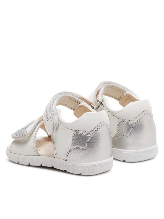 Geox Geox Sandały B Sandal Alul Girl B451YB 085NF C0007 M Biały