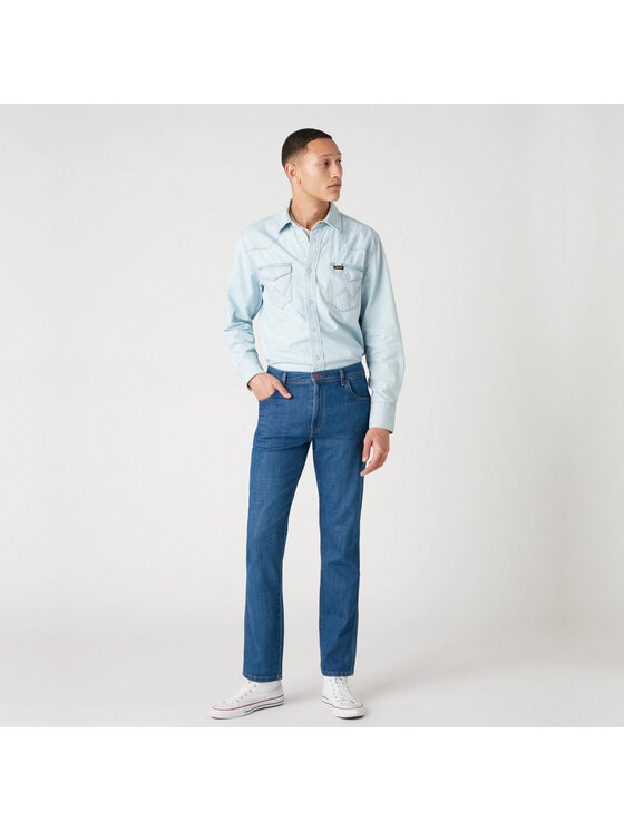 Wrangler Wrangler Jeans TEXAS Blu Straight Fit