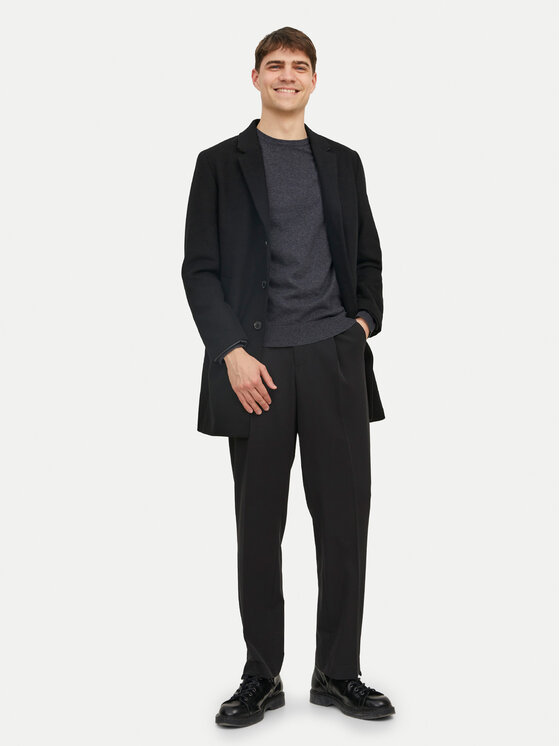 Jack & Jones Jack & Jones Megztinis Eemil 12208364 Pilka Regular Fit