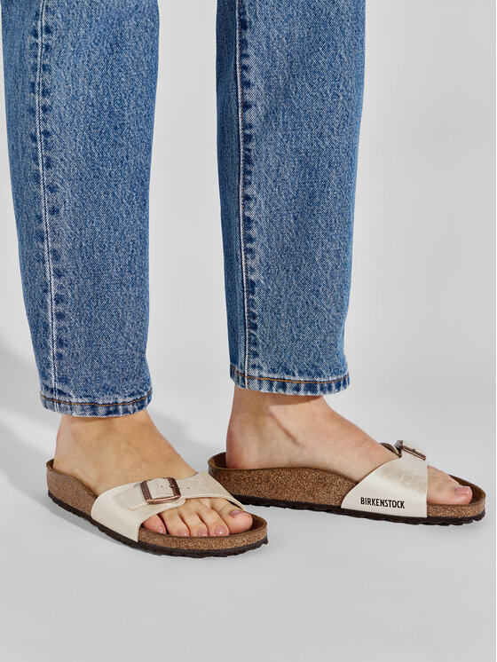 Birkenstock Birkenstock Nazouváky Madrid 0940153 Béžová