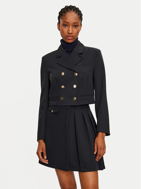 Motivi Motivi Suknjič Q605Q000739N Črna Regular Fit