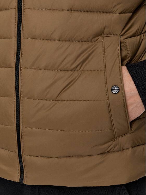 BOSS Boss Prsluk Darolan 50464300 Smeđa Regular Fit