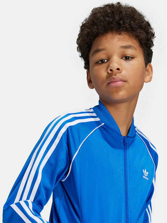 adidas adidas Bluză adicolor IY1583 Albastru Regular Fit