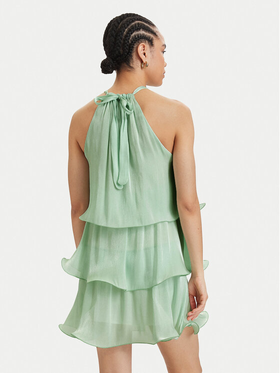 ACCESS FASHION ACCESS FASHION Koktel haljina 63-3023-308 Svijetlo zelena Regular Fit