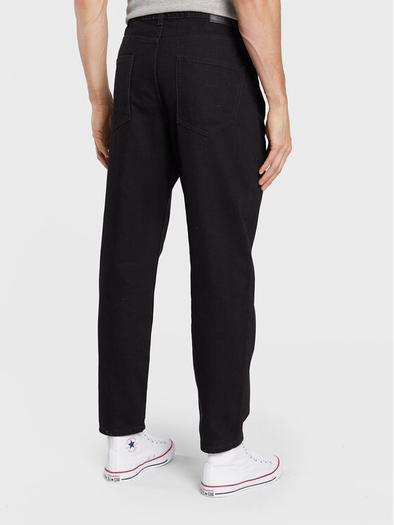 Solid Solid Jeans 21107174 Schwarz Relaxed Fit