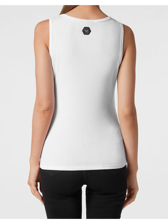 PHILIPP PLEIN PHILIPP PLEIN Tank top 9251 Biały