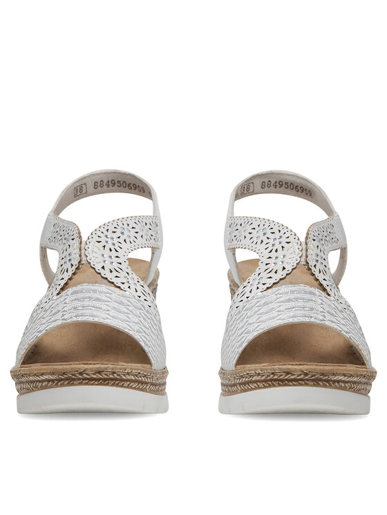 Rieker Rieker Sandalen 61916-80 Weiß