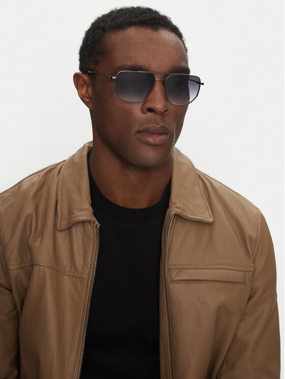 Trussardi Trussardi Sunčane naočale TSM3014 Srebrna