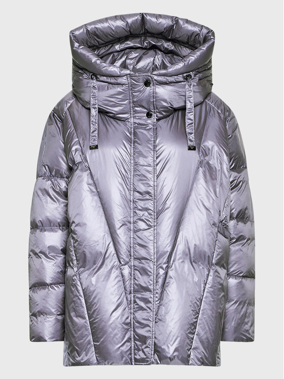 Diego M Diego M Пухено яке 22IP-R412 Виолетов Regular Fit
