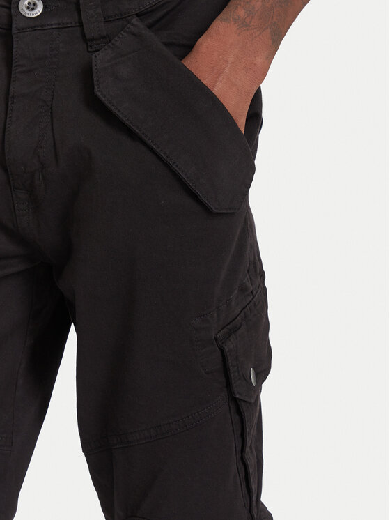 Alpha Industries Alpha Industries Hlače Combat 126215 Crna Slim Fit