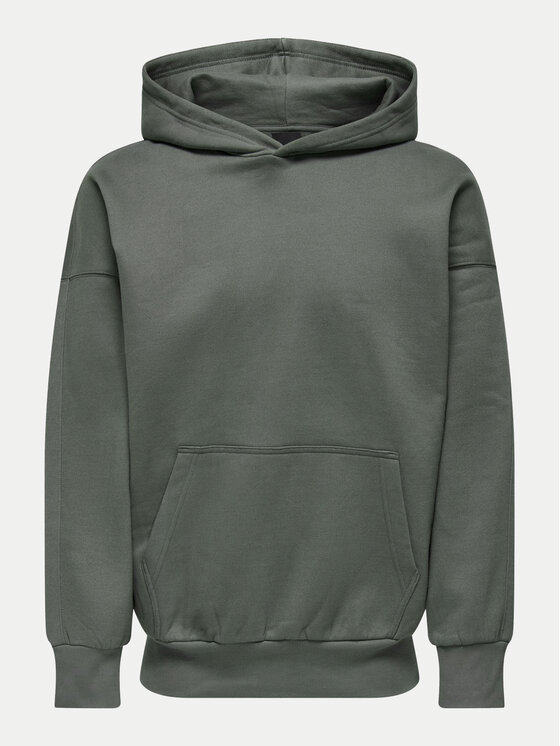 Only & Sons Only & Sons Pulóver Dan 22026661 Zöld Relaxed Fit