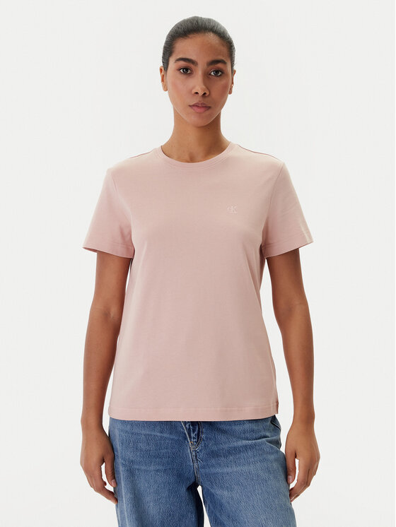 Calvin Klein Jeans Calvin Klein Jeans Póló Monogram LV047B224G Koral Regular Fit