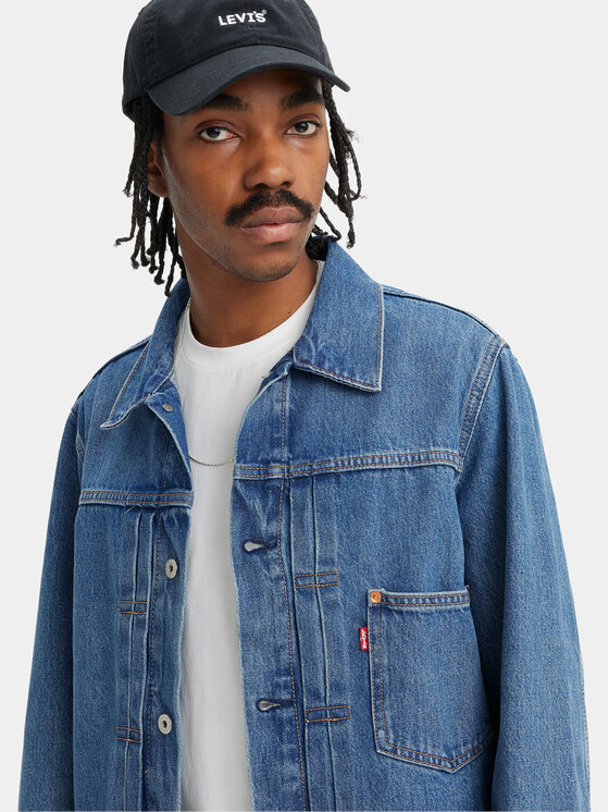 Levi's® Levi's® Geacă de blugi A3174-0004 Albastru Loose Fit