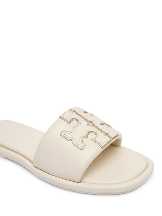 Tory Burch Tory Burch Papucs Double T Sport 79985 Ekru