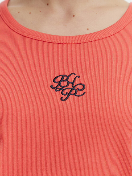 Beverly Hills Polo Club Beverly Hills Polo Club Marškinėliai P-SS26W-TK550000 Koralų Regular Fit