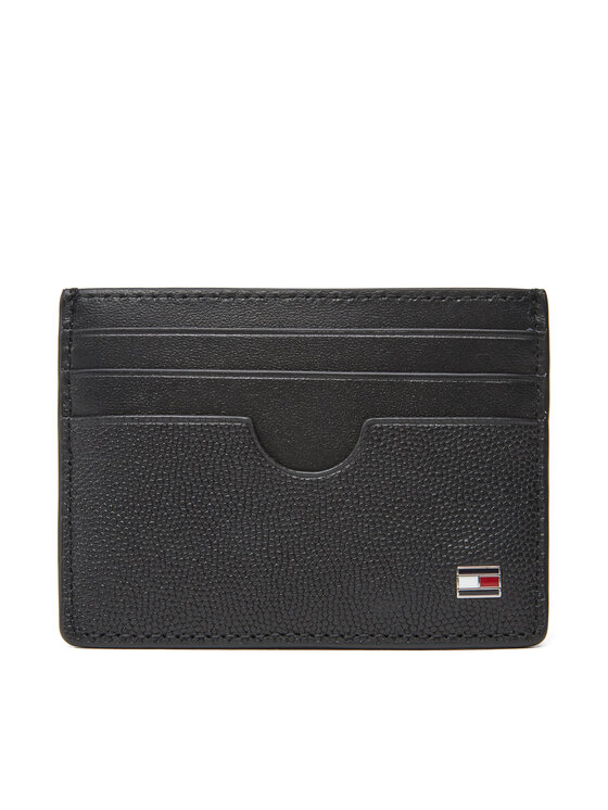 Etui pentru carduri Tommy Hilfiger Th Flag Cc Holder AM0AM13517 Negru