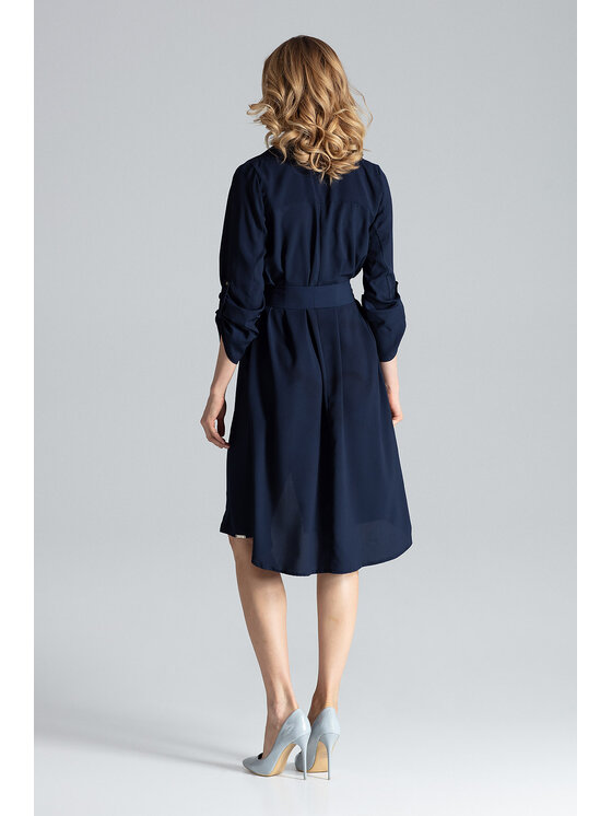 FIGL FIGL Φόρεμα M464 Σκούρο μπλε Regular Fit