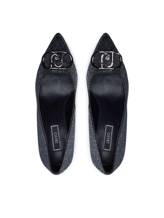 Liu Jo Liu Jo Pantofi cu toc subțire Giusy 09 SF4183 Negru