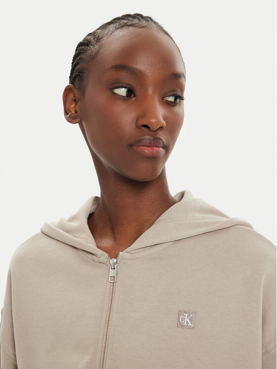 Calvin Klein Jeans Calvin Klein Jeans Μπλούζα J20J222885 Μπεζ Relaxed Fit