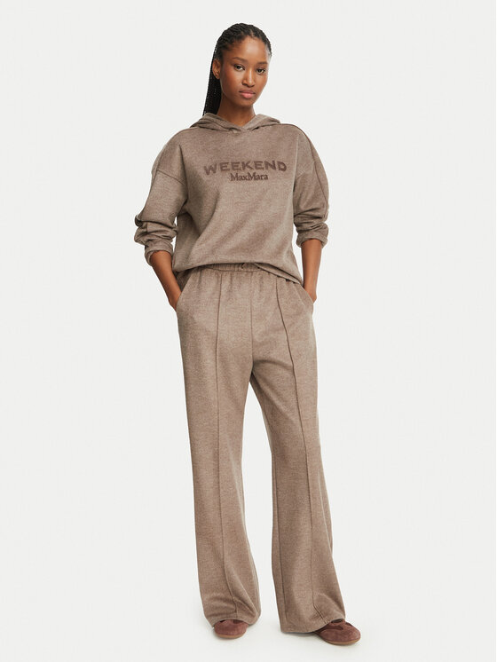 Weekend Max Mara Weekend Max Mara Džemperis Vetrino 2625926012 Šviesiai ruda Regular Fit