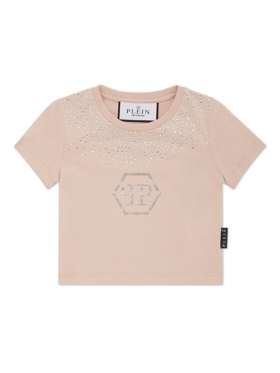 PHILIPP PLEIN PHILIPP PLEIN T-Shirt 28143 Écru Regular Fit