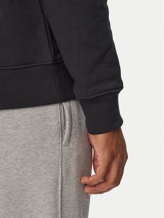 adidas adidas Mikina Trefoil Essentials KR3462 Čierna Regular Fit