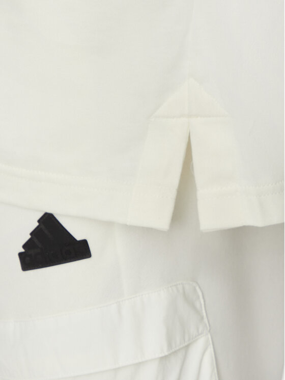 adidas adidas Majica Brand Love IX1321 Bela Loose Fit