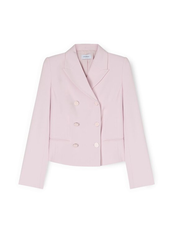 Motivi Motivi Giacca di transizione Q050Q001066N006 Rosa Slim Fit