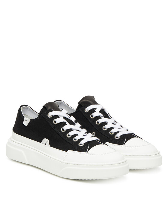 Inuikii Inuikii Modne superge Camvas Lex Low 50102-548 Črna