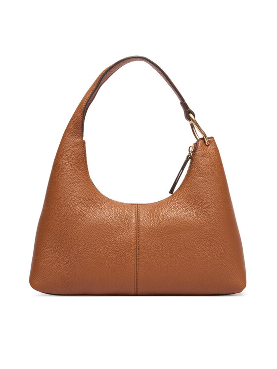 Calvin Klein Calvin Klein Käekott Slouchy Leather Shoulder Bag LV04F3657G Helepruun