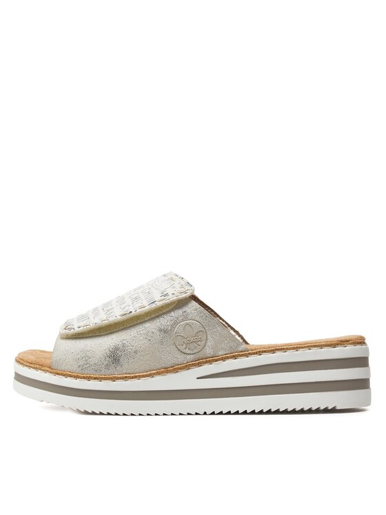 Rieker Rieker Iešļūcenes V0290-90 Sudraba