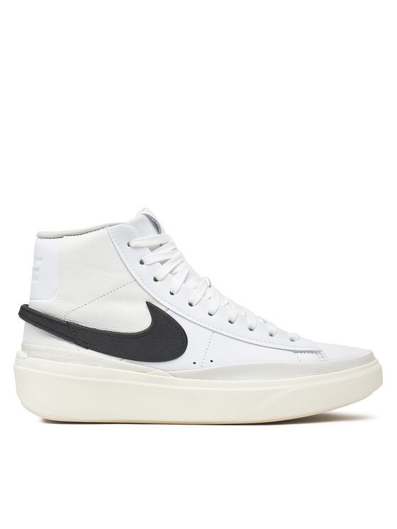 Nike Sneakersy Blazer Phantom Mid DX5800 100 Biela