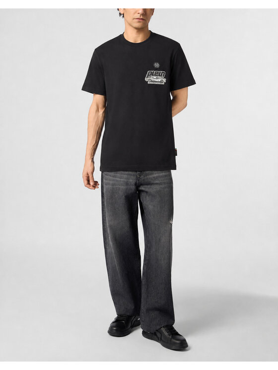 PHILIPP PLEIN PHILIPP PLEIN T-Shirt 24723 Czarny Regular Fit